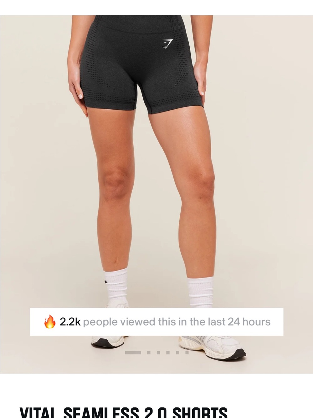 Gymshark Gray Vital Seamless Shorts